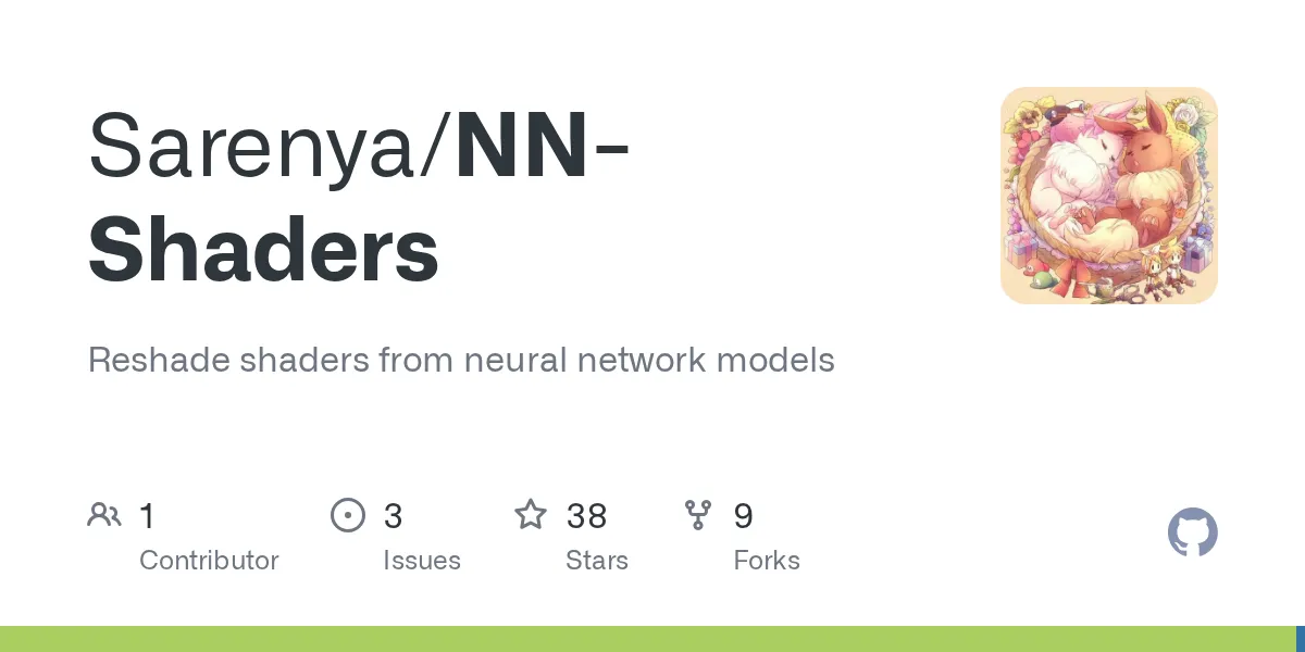 GitHub - Sarenya/NN-Shaders: Reshade shaders from neural network models